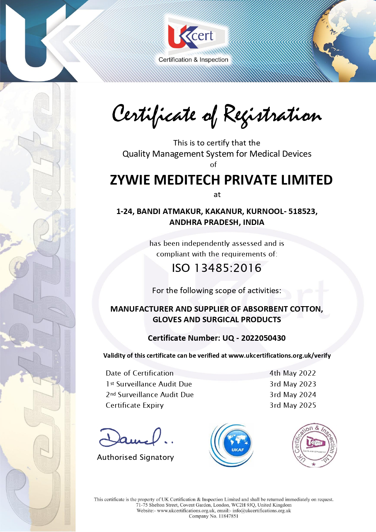 ISO 9001:2015 Certification